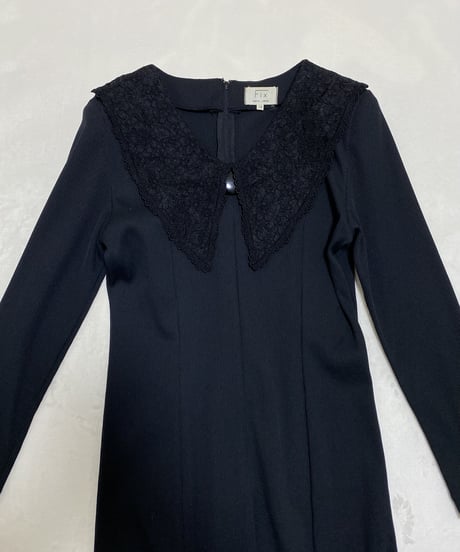 Black Collared dress