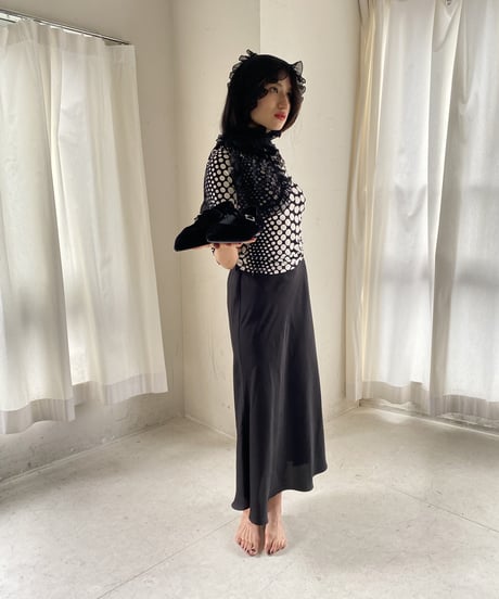 Black Long Skert