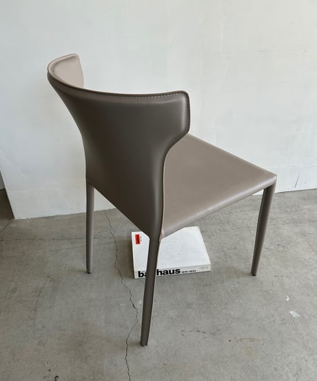 Gray Leather Chair