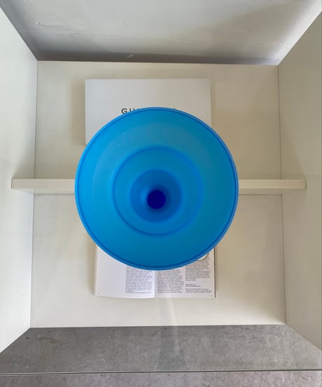 Wavy Blue Vase