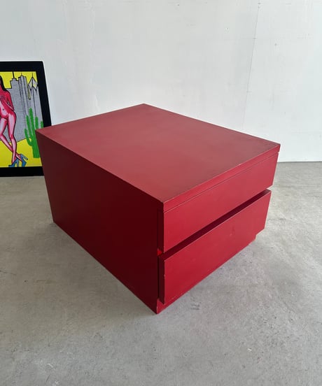 Red Low Board