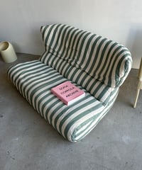 Stripe Floor Sofa, Karimoku Vintage