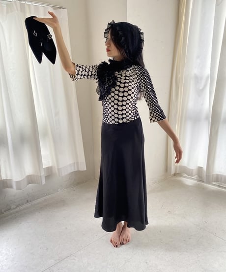 Black Long Skert