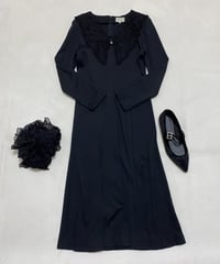 Black Collared dress
