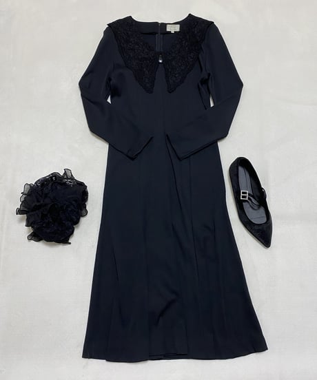 Black Collared dress