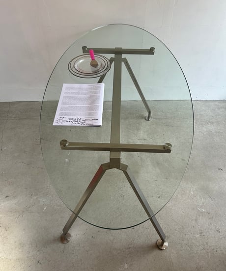 Glass Top Dining Table