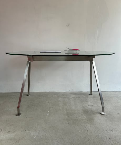 Glass Top Dining Table