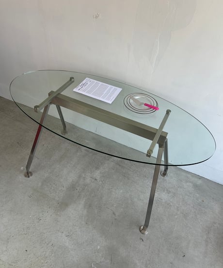 Glass Top Dining Table
