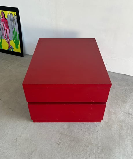 Red Low Board
