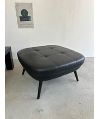 WALTER KNOLL, Leather Ottoman