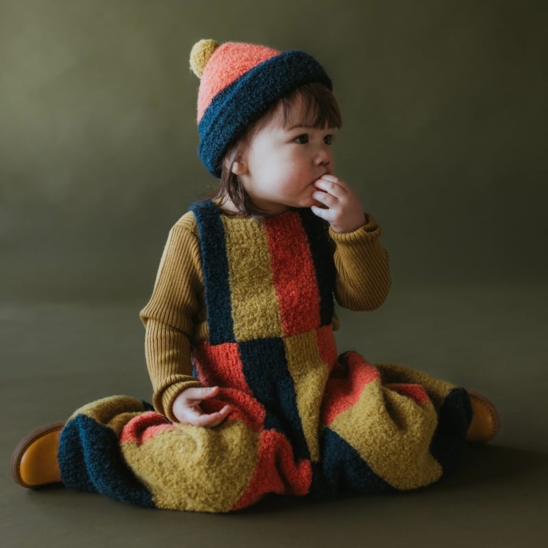 ロンパース・カバーオール MABLI 2Y CorneliDungarees paint pallet