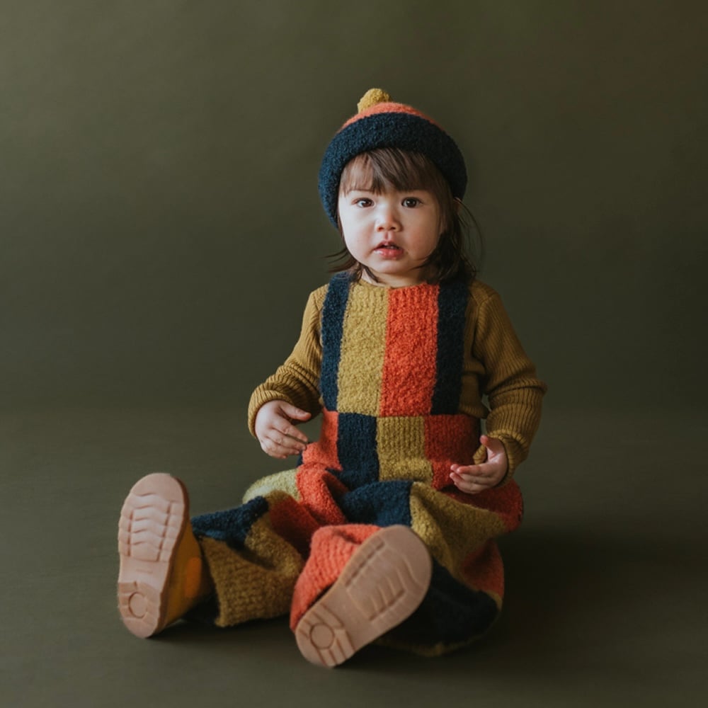 ロンパース・カバーオール Corneli Dungarees NATURAL Mabli 18m ロンパース・カバーオール Corneli Dungarees NATURAL Mabli 18m