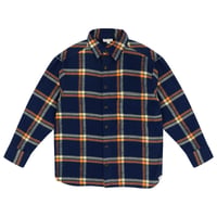 【JENEST】SCOTT SHIRT - NAVY BLUE