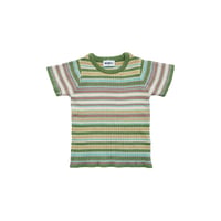 【MABLI】SOLVA TEE - MEADOW STRIPE