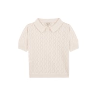 ラスト1【Birinit Petit】Ivory openwork Biri sweater/Jersey Biri Ivory Calado