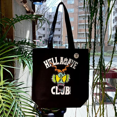 「HELL AGAVE CLUB」TOTE BAG BLK