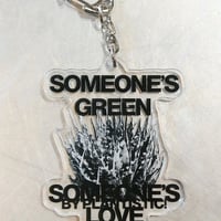 PLANTISTIC アクリルキーホルダー M　SOMEONE’S GREEN [eborispina]