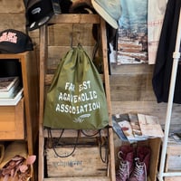 Knap Sack 「FAR EAST AGAVEHOLIC ASSOCIATION」KHAKI