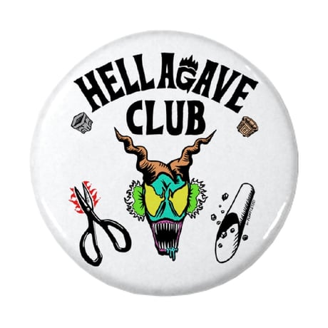 「HELL AGAVE CLUB」TOTE BAG BLK
