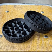 UKEZARA ROUND STUDS (Crack) S