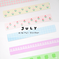 ［ free sticker ］July