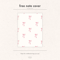 ［ note cover ］ribbon