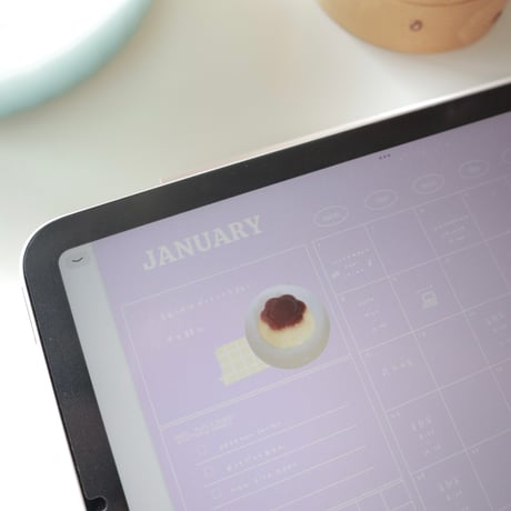 [ weekly block ] schedule vol.02 - purple ×  white -