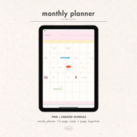 monthly planner
