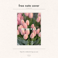 ［ note cover ］2026 journal cover