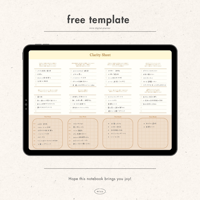 ［ free template ］clarity sheet  - yellow -