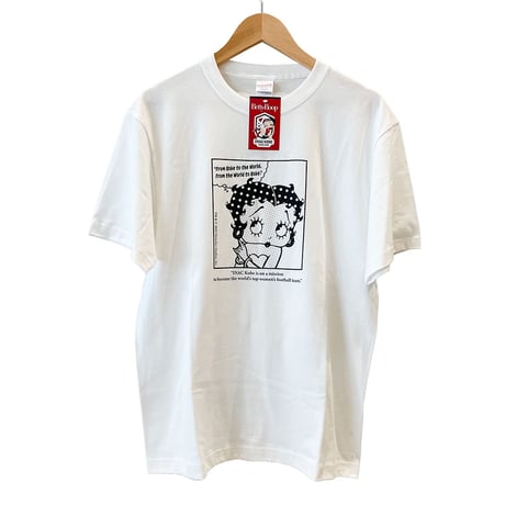 INAC BETTY Tシャツ B  ホワイト L（F）
