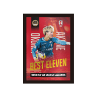 【受注販売】大熊茜選手WEリーグ＜ベストイレブン＞受賞記念　メタルグラフィー