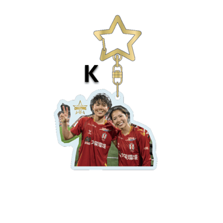 【受注販売】 WEリーグ優勝記念　星ナスカン キーホルダー【第三弾】