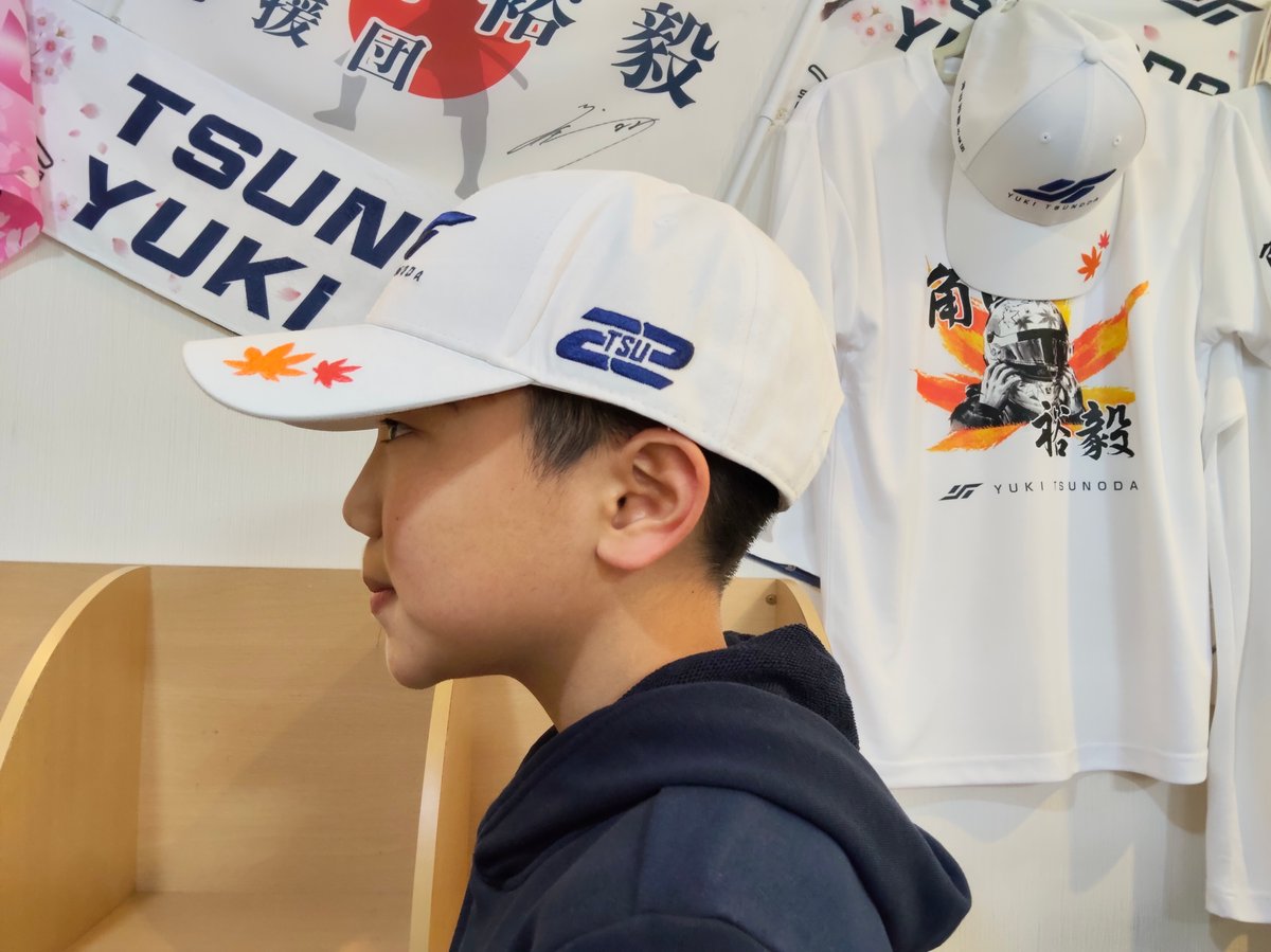 新作CAP！2026モデル 角田裕毅選手・鈴鹿サーキットコラボモデル