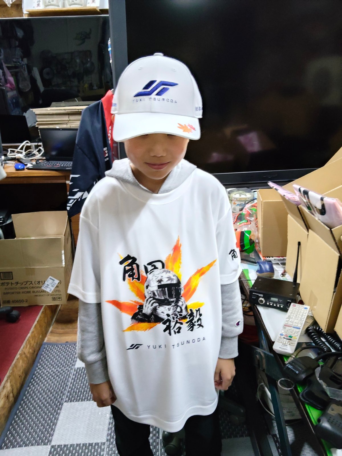 鈴鹿完売御礼！2026モデルTシャツ 角田裕毅選手・鈴鹿サーキットコラボ
