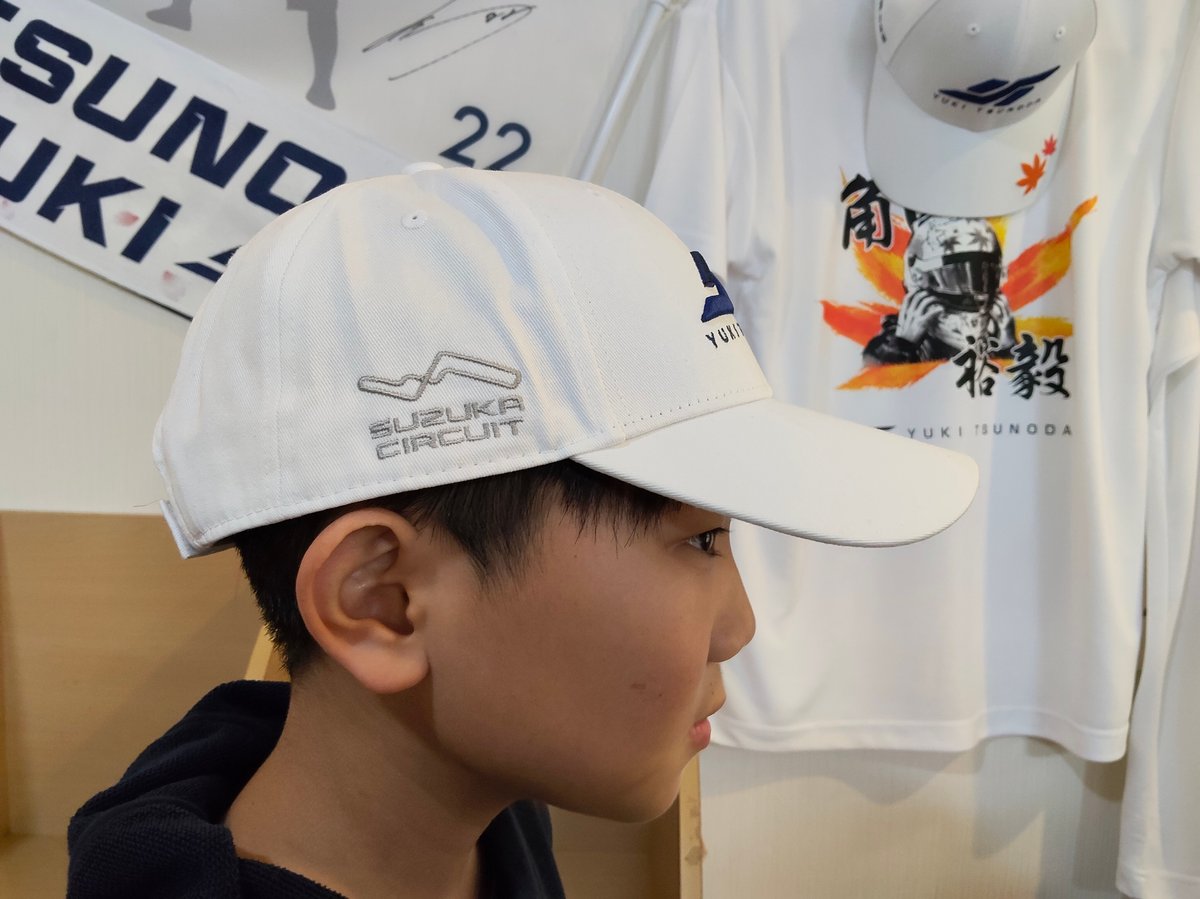 新作CAP！2026モデル 角田裕毅選手・鈴鹿サーキットコラボモデル