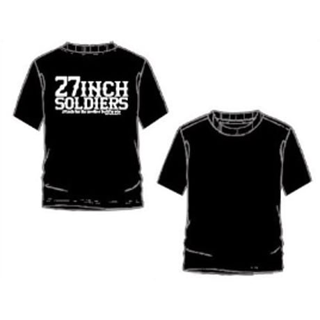 27INCH SOLDIERS Tee（BLK）
