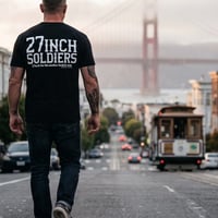 27INCH SOLDIERS Tee（BLK）