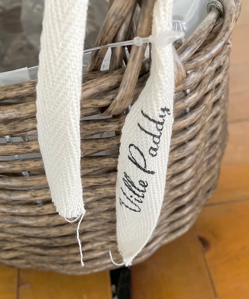 フルーティー　ラタンバスケット GREEN APPLE unico SUMMER BASKET - かざるようにしまう - – unico公式オンライン