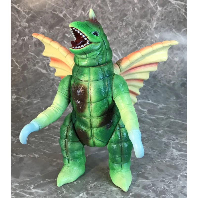 楳図かずお ドラコ ソフビ フィギュア 楳図かずお版「ウルトラマン」ソフビシリーズ ドラコ レトロ版