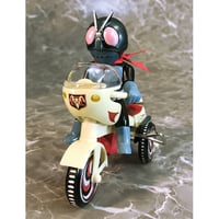 蜘蛛男　三輪車　ソフビ　仮面ライダー　EX三輪　新品未開封　Bタイプ EX三輪車 「仮面ライダー」シリーズ 蜘蛛男 Bタイプ | FEWTURE
