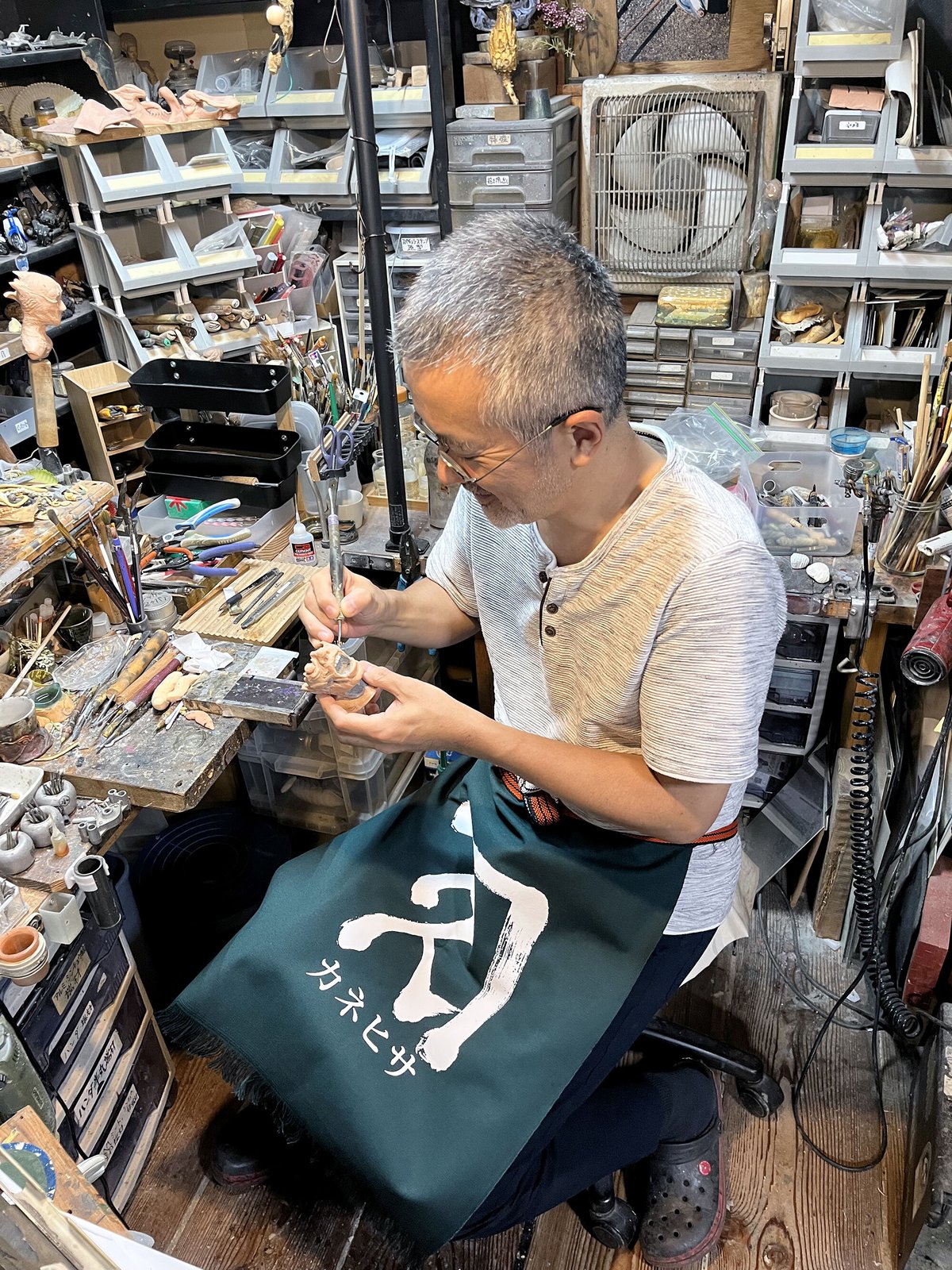 竹谷隆之「漁師の角度」カネヒサ前掛け | FEWTURE SHOP （株式会社