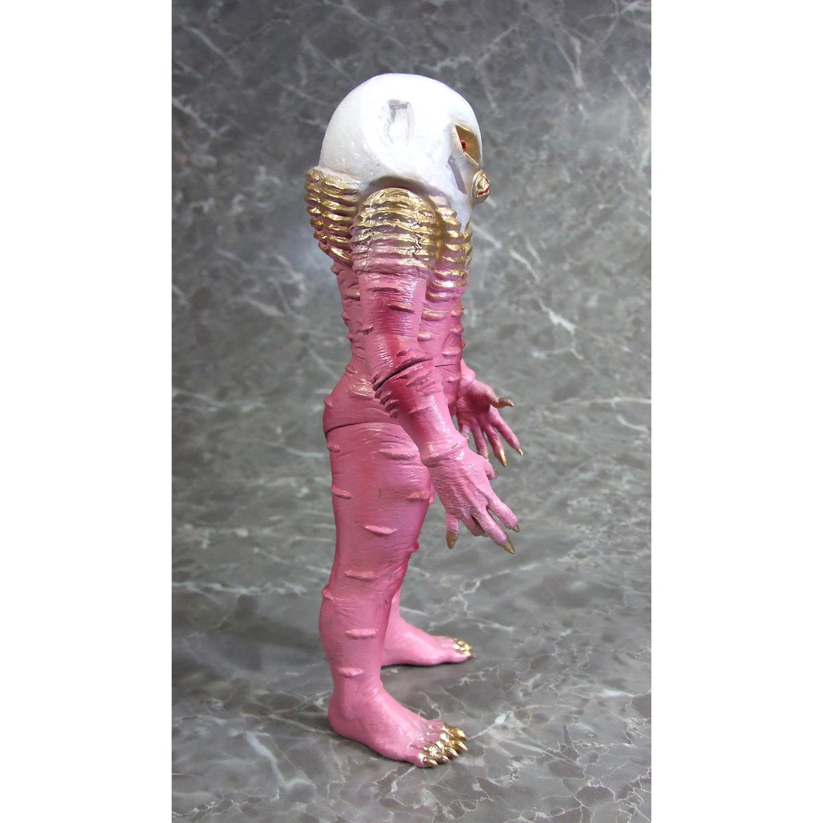 楳図かずお ウルトラマン ソフビ ザラブ星人 レトロver.2 楳図かずお版「ウルトラマン」ソフビシリーズ ザラブ星人 レトロ