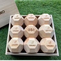 【名入れオーダー】脳トレ積み木ブロックOHAKO(オハコ)　子どもの頭の回転トレーニングになる木製玩具