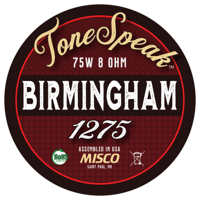 ToneSpeak - BIRMINGHAM 1275 Speaker Impulse Response