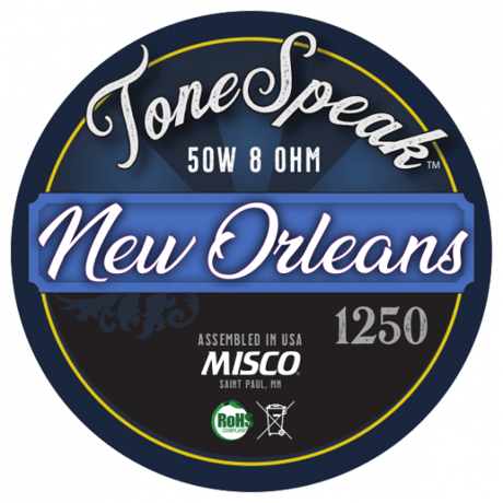 ToneSpeak - NEW ORLEANS 1250 Speaker Impulse Response