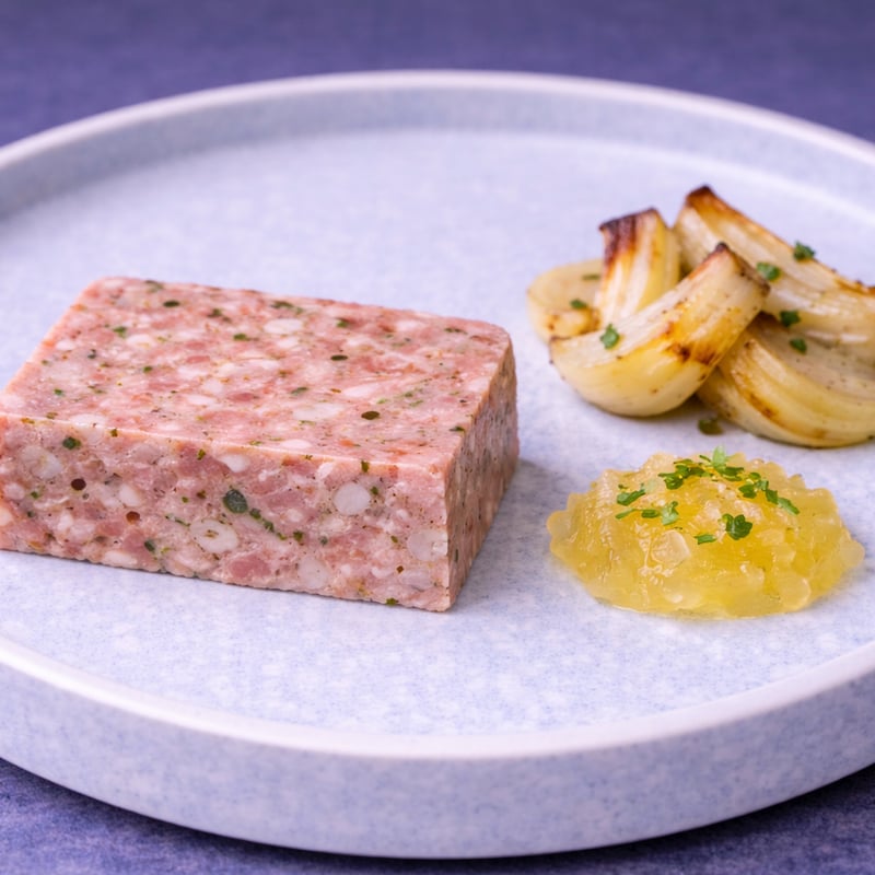 鶏セセリと柚子胡椒のテリーヌ | Charcuterie Rossignol