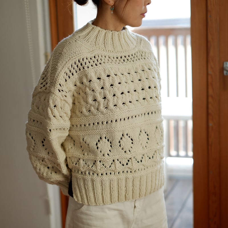 DARUMA オープンワークプルオーバーキット | ニットショップまつや