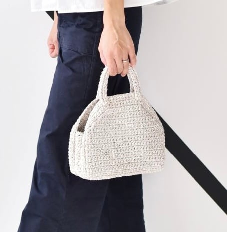 コロンとしたミニマムバッグキット | ニットショップまつや