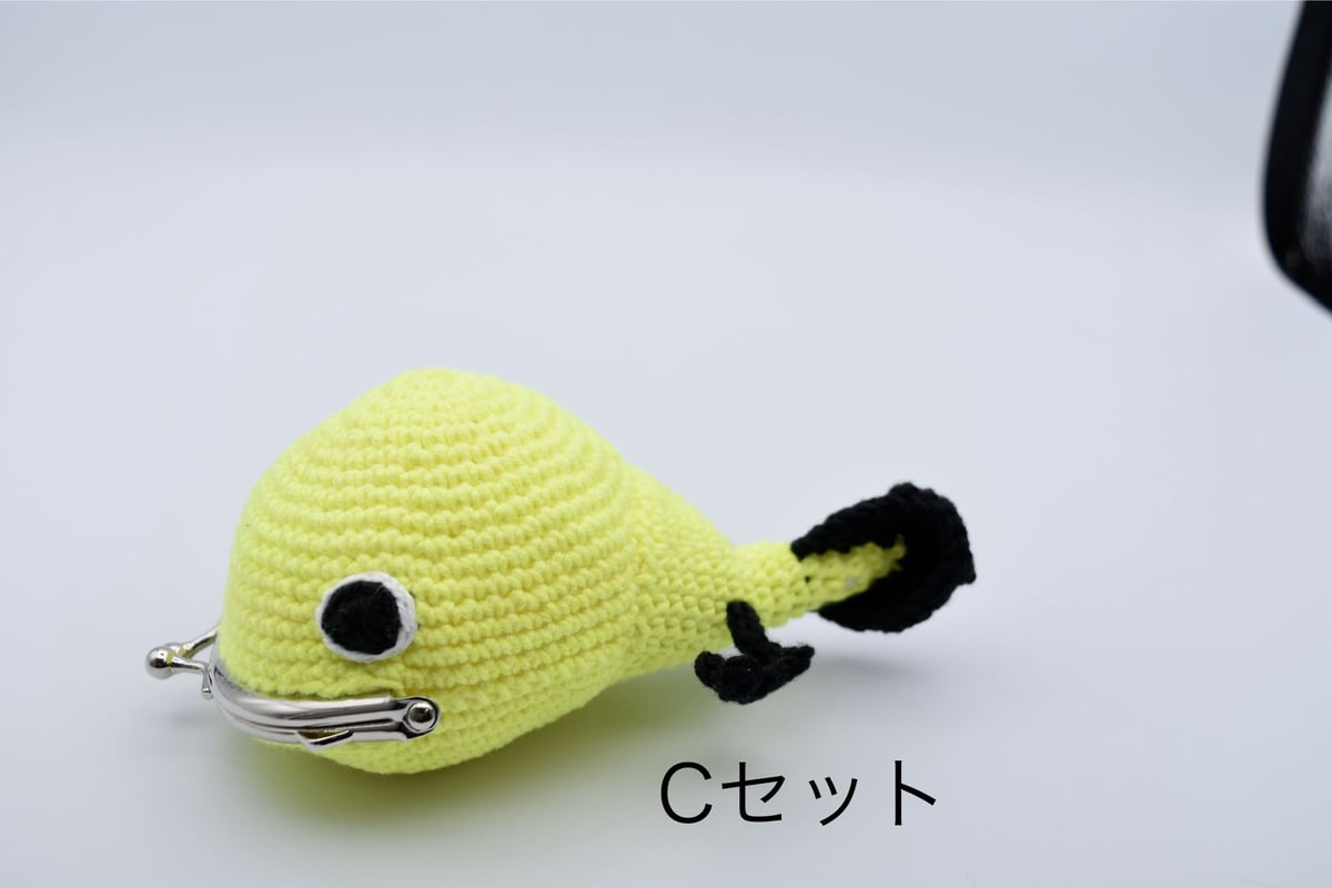 なりかけちゃんのがまぐちセット（糸、口金、レシピ） | ニット